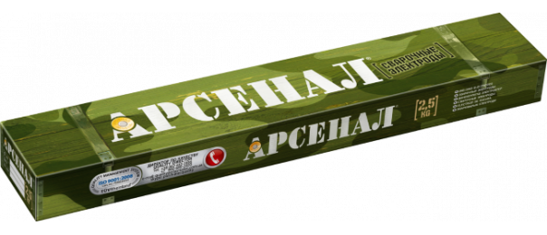 Электроды сварочные Арсенал МР-3, ф 3 мм (уп-2,5 кг) купить с доставкой в Пушкино